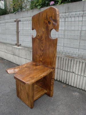 画像3: 檜オブジェ風椅子