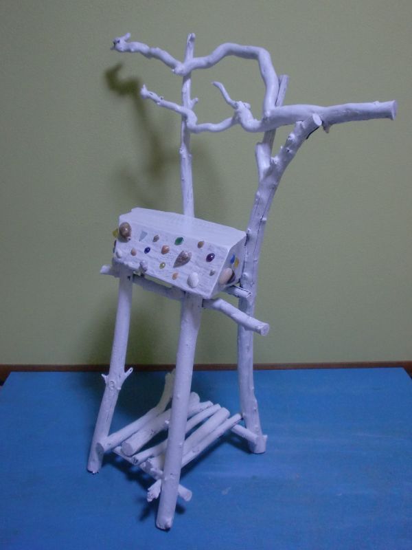 画像3: 椅子タイプ飾り台